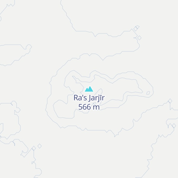 Map of Ra’s Jarjīr