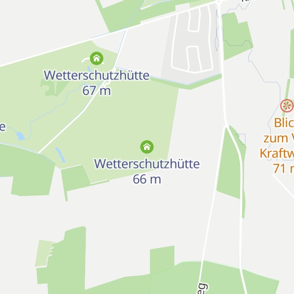 Map of Wetterschutzhütte