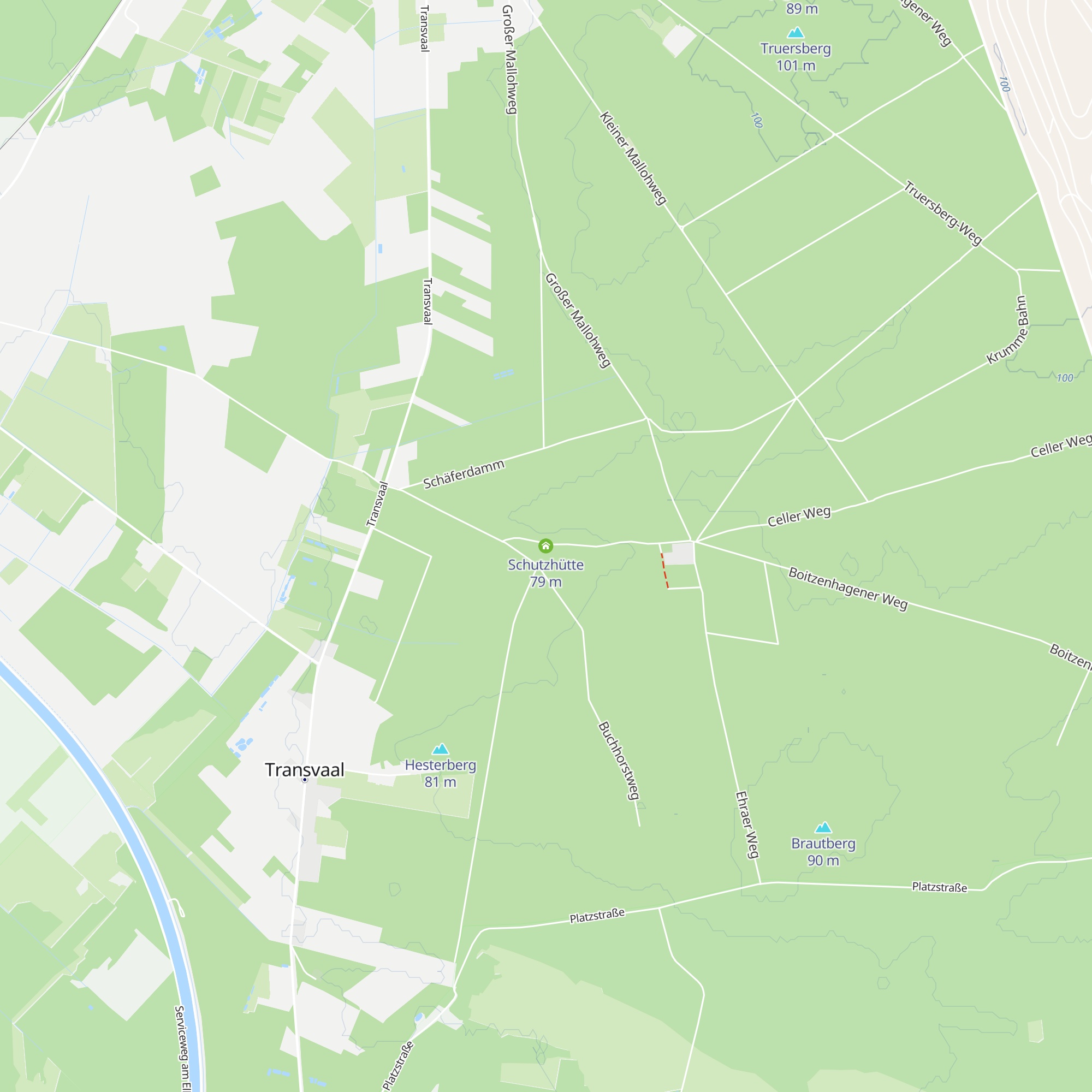 Schutzhütte map
