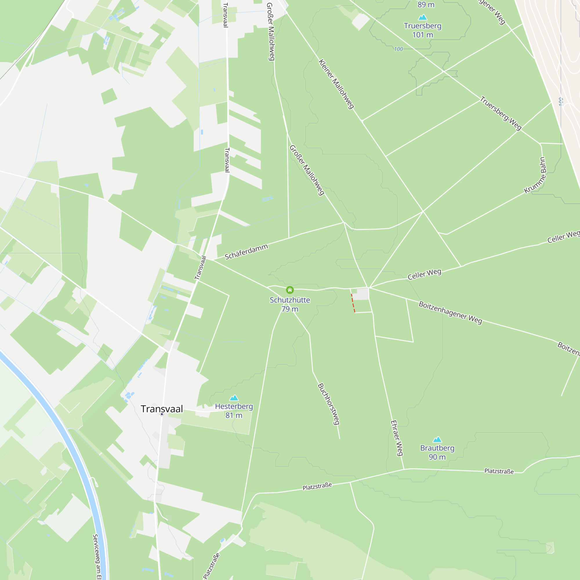 Schutzhütte map