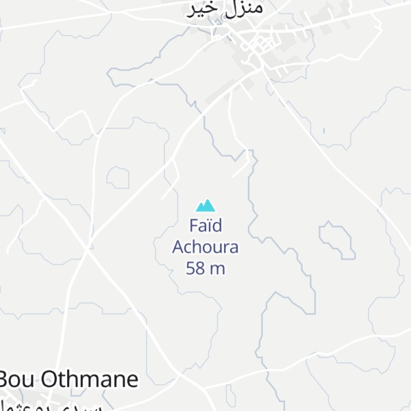 Map of Faïd Achoura