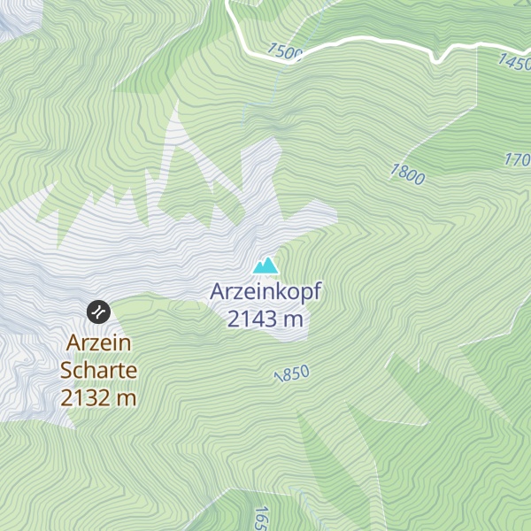 Map of Arzeinkopf