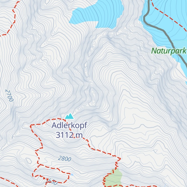 Map of Hinterer Schmied