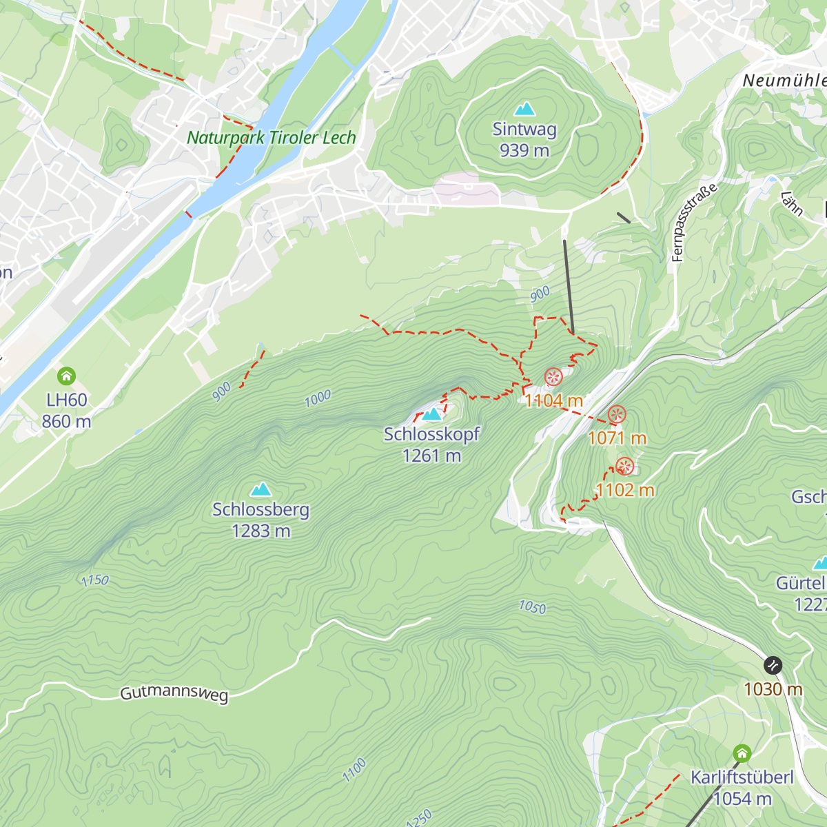 Postenerker map