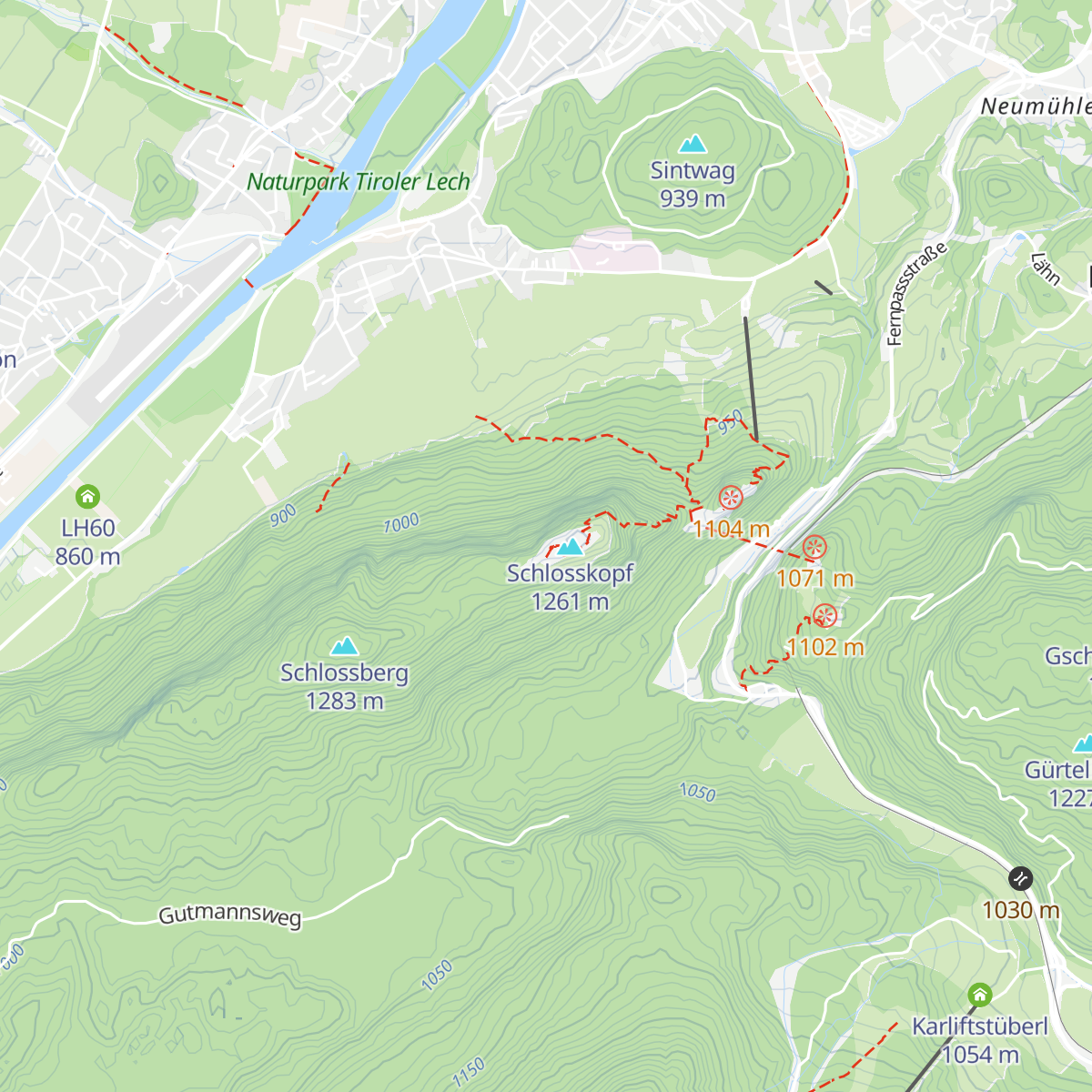 Postenerker map