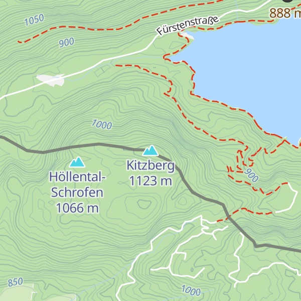 Map of Kitzberg