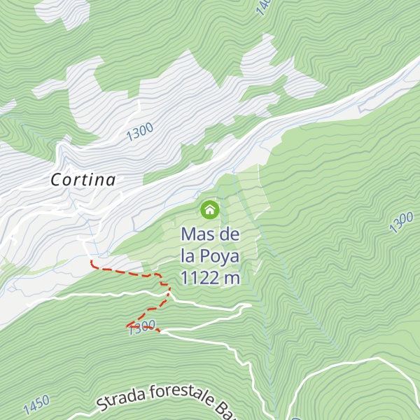 Map of Mas de la Poya