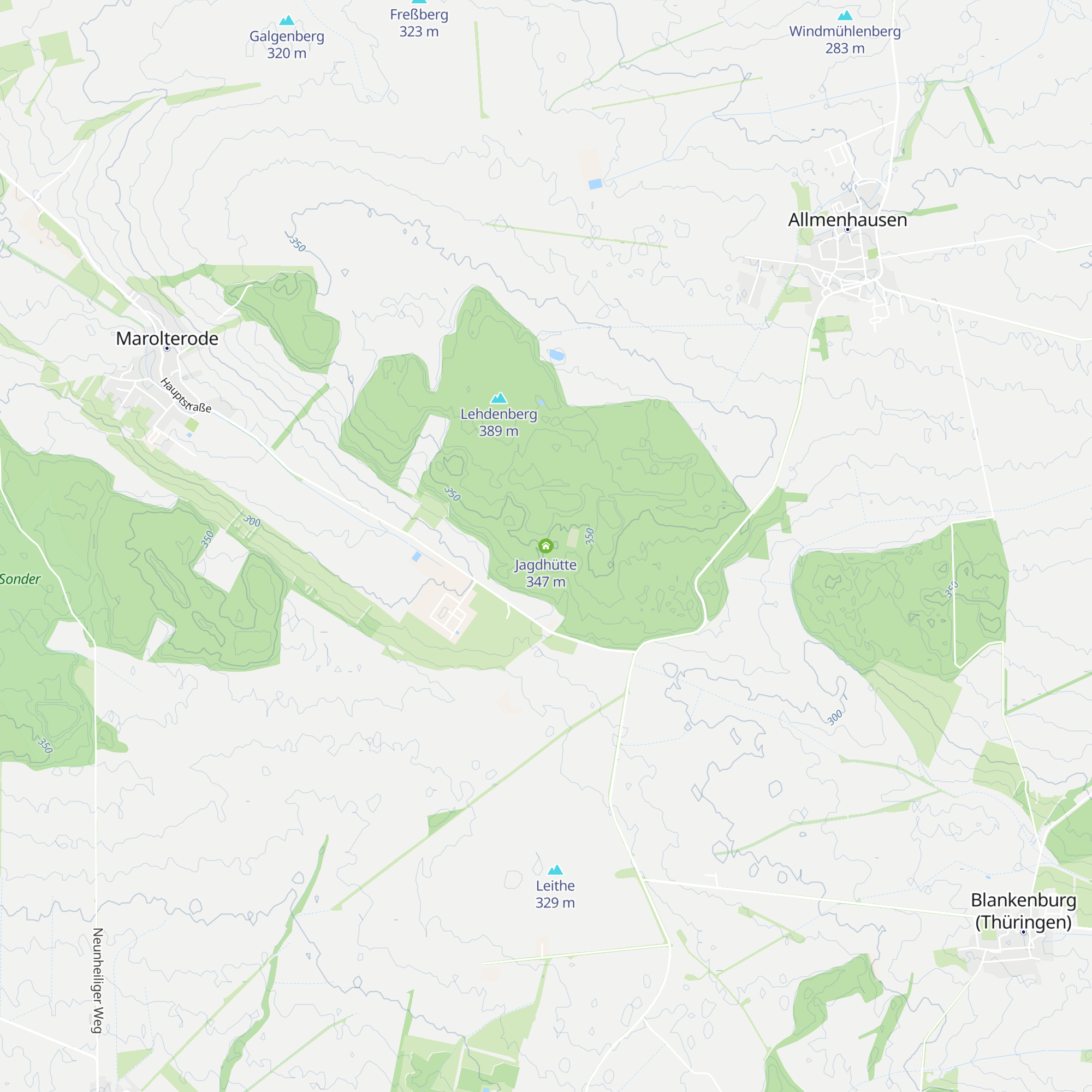 Jagdhütte map