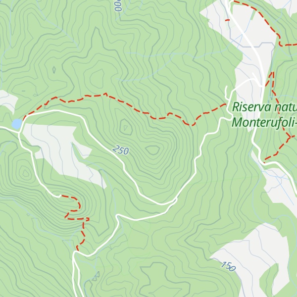 Map of Poggio di Acquaferrata