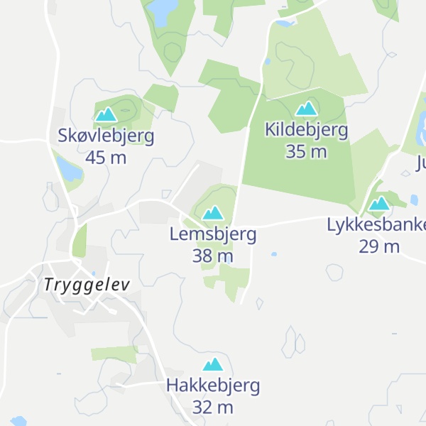 Map of Lemsbjerg