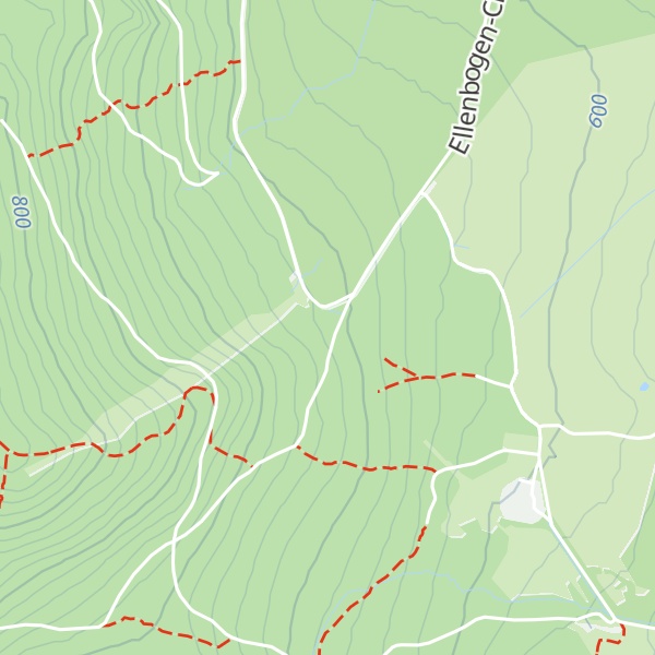 Map of Skihütte unterm Hohnekopf