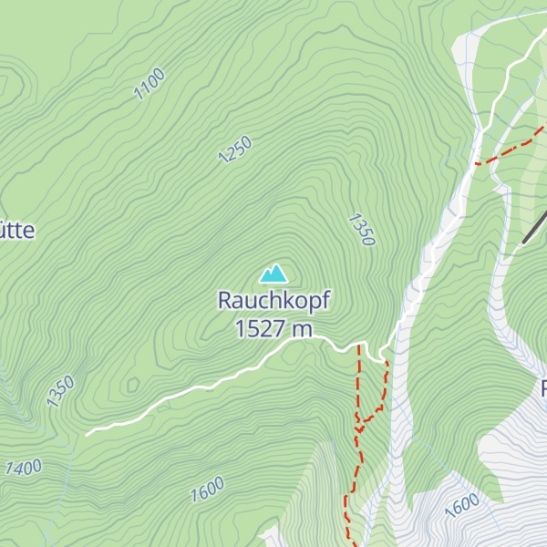 Map of Rauchkopf