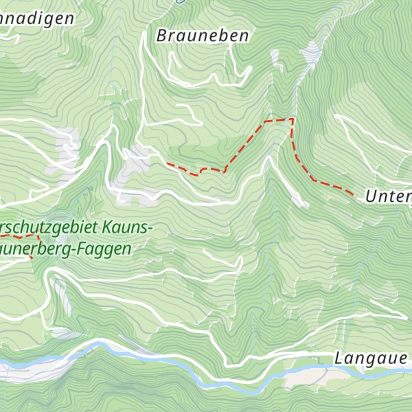 Map of Sunna Hütte