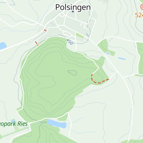 Map of Polsinger Berg