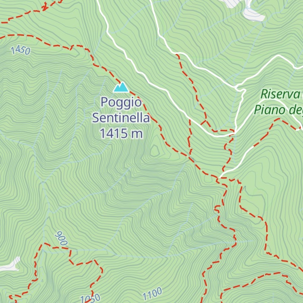Map of Poggio degli Agli