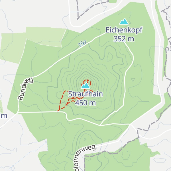 Map of Straufhain