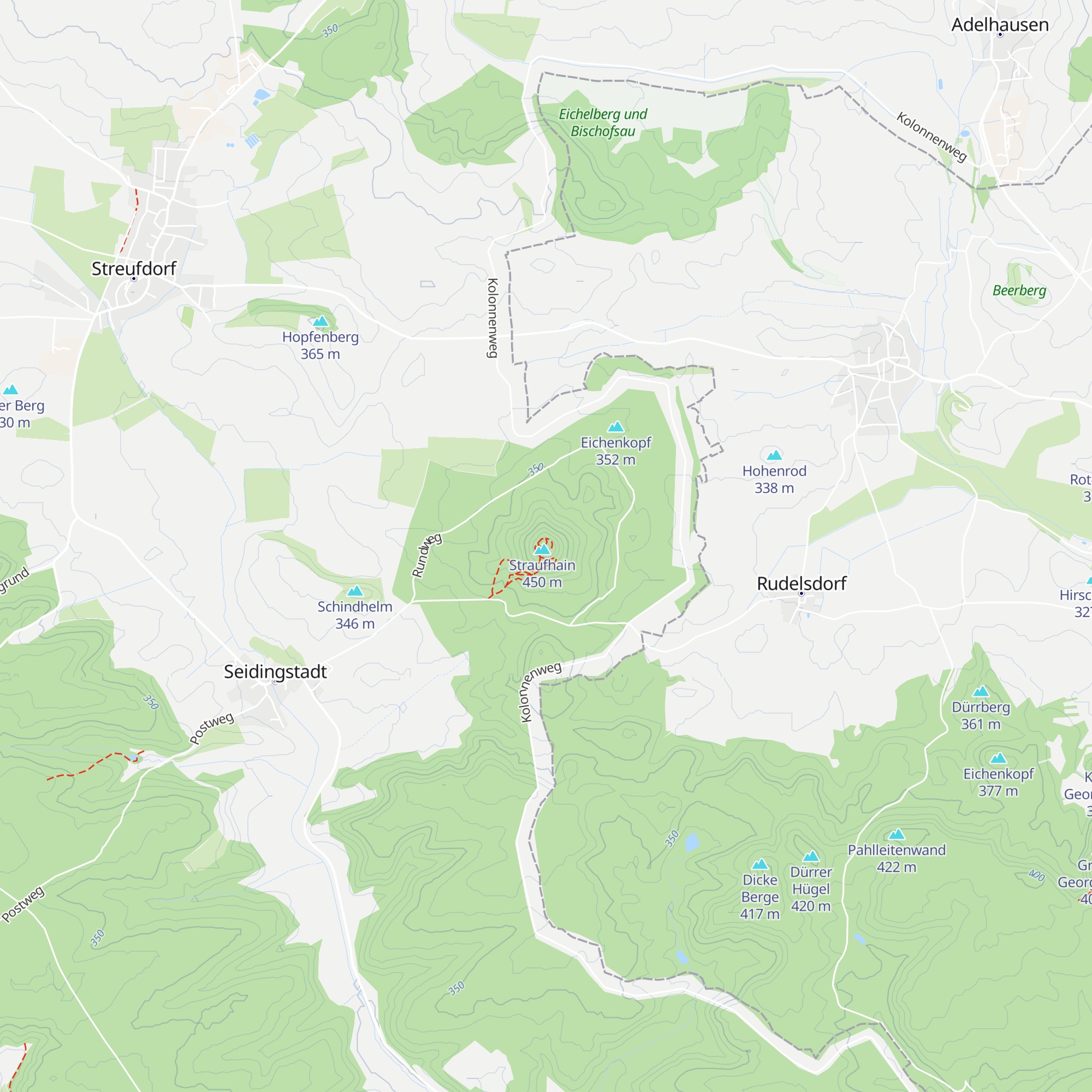 Straufhainhütte map