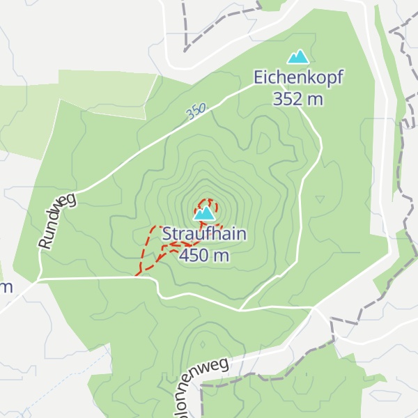 Map of Straufhainhütte