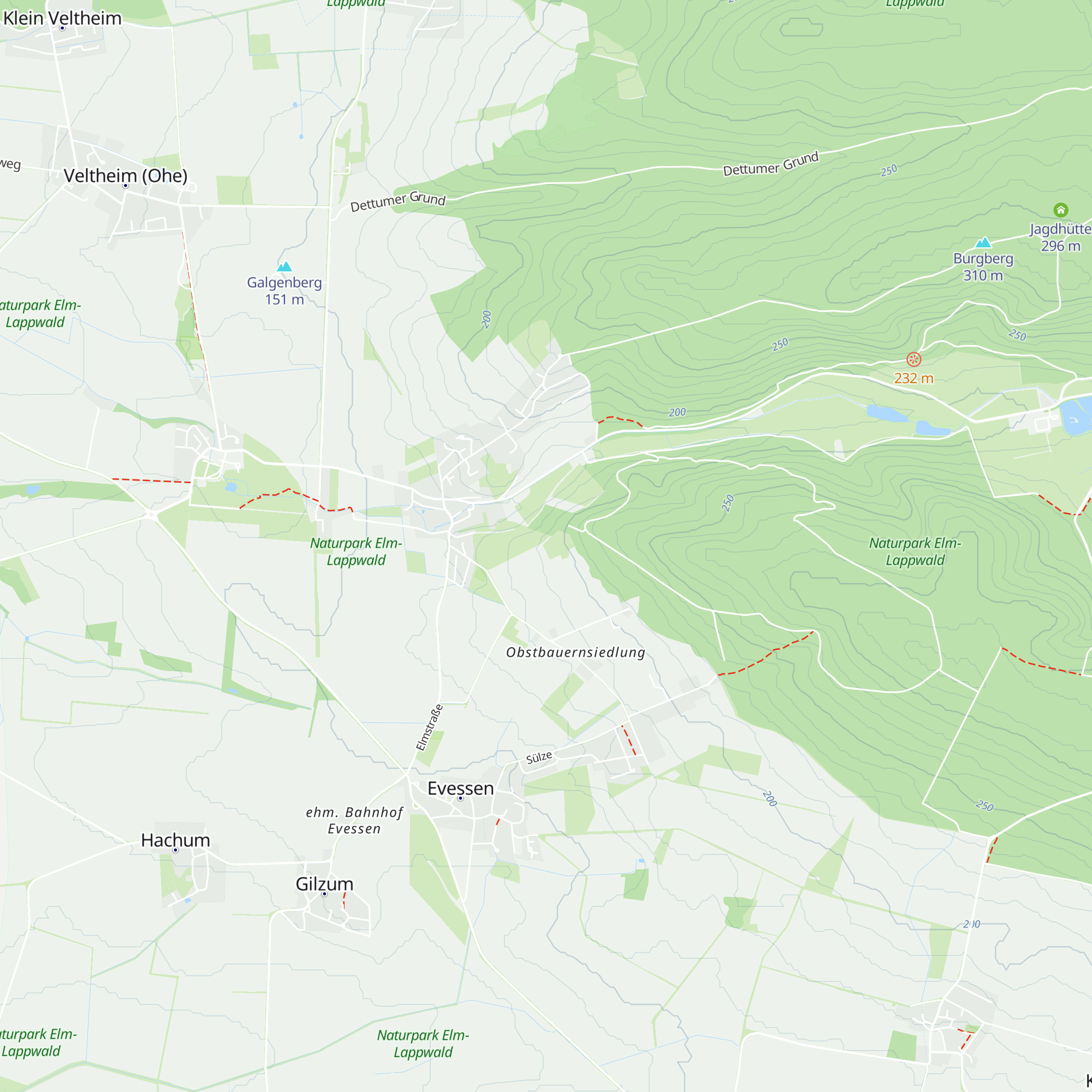 Wanderhütte map