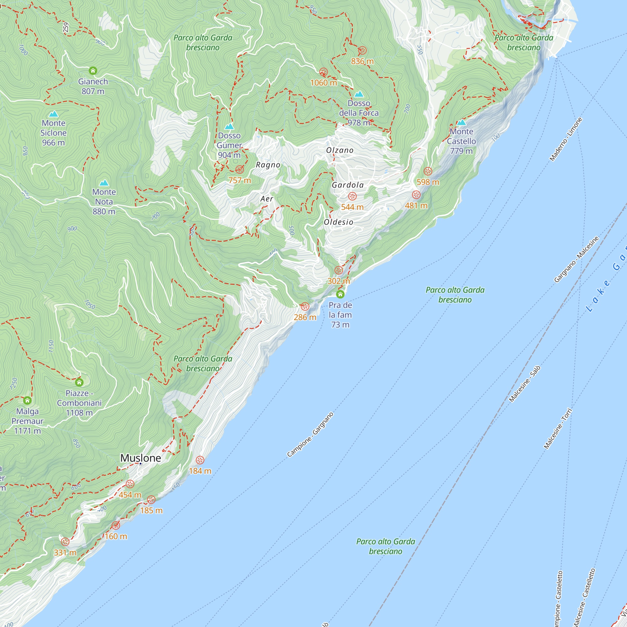 Torre degli Ulivi map