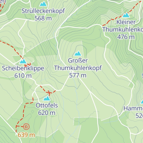 Map of Bergwacht Hütte