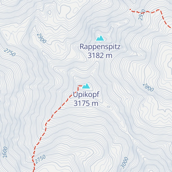 Map of Upikopf