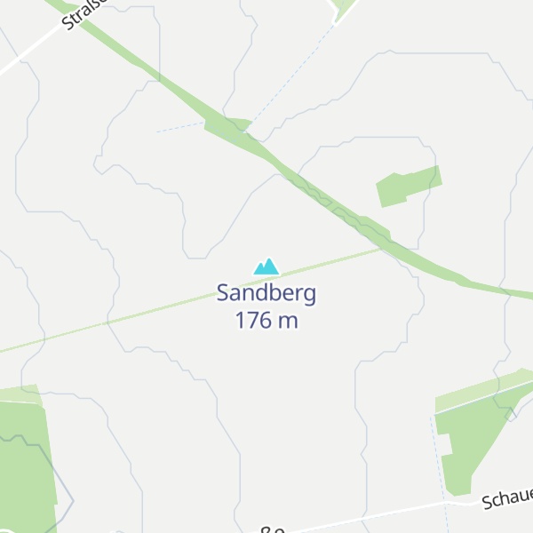 Map of Sandberg