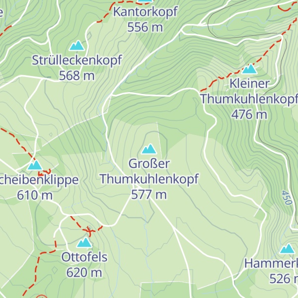 Map of Großer Thumkuhlenkopf