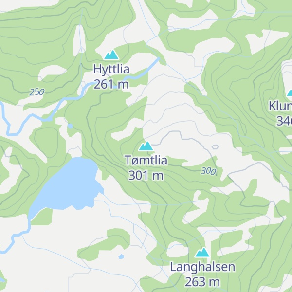 Map of Tømtlia