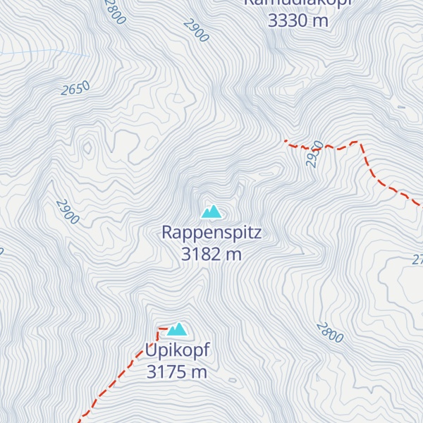 Map of Rappenspitz
