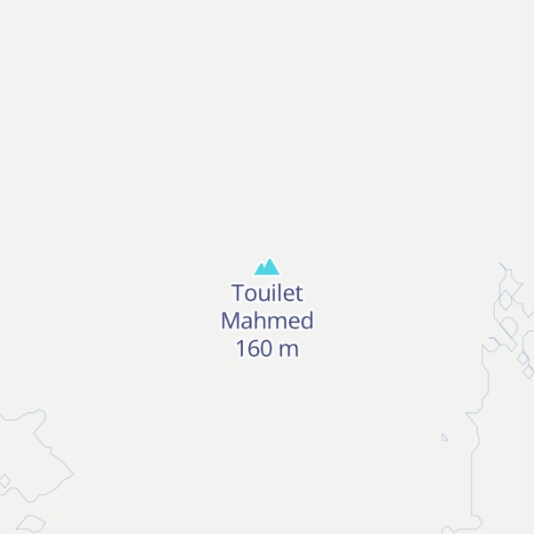 Map of Touilet Mahmed