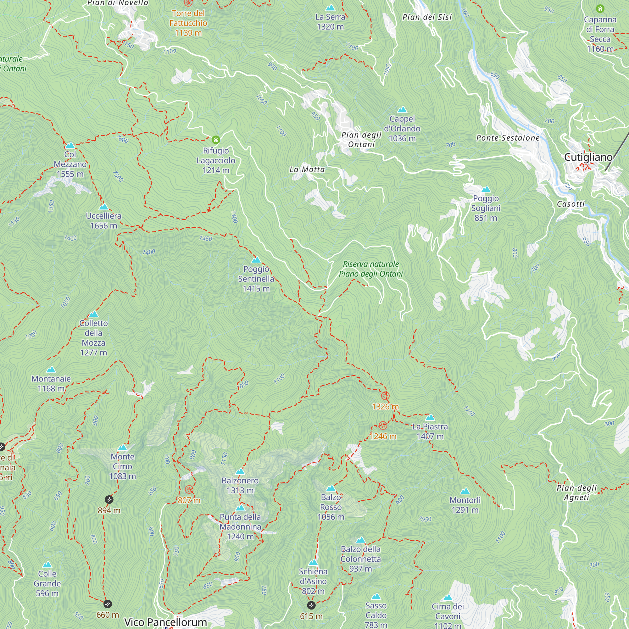 Capanna di Biagio map