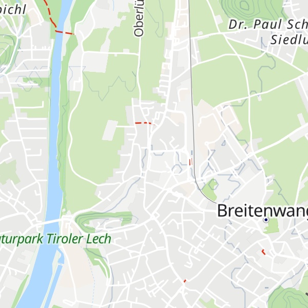 Map of Tourist-Information Reutte