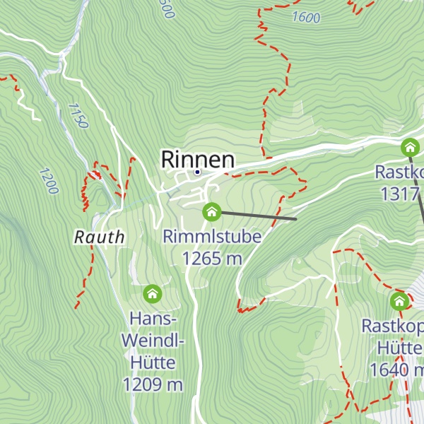 Map of Rimmlstube