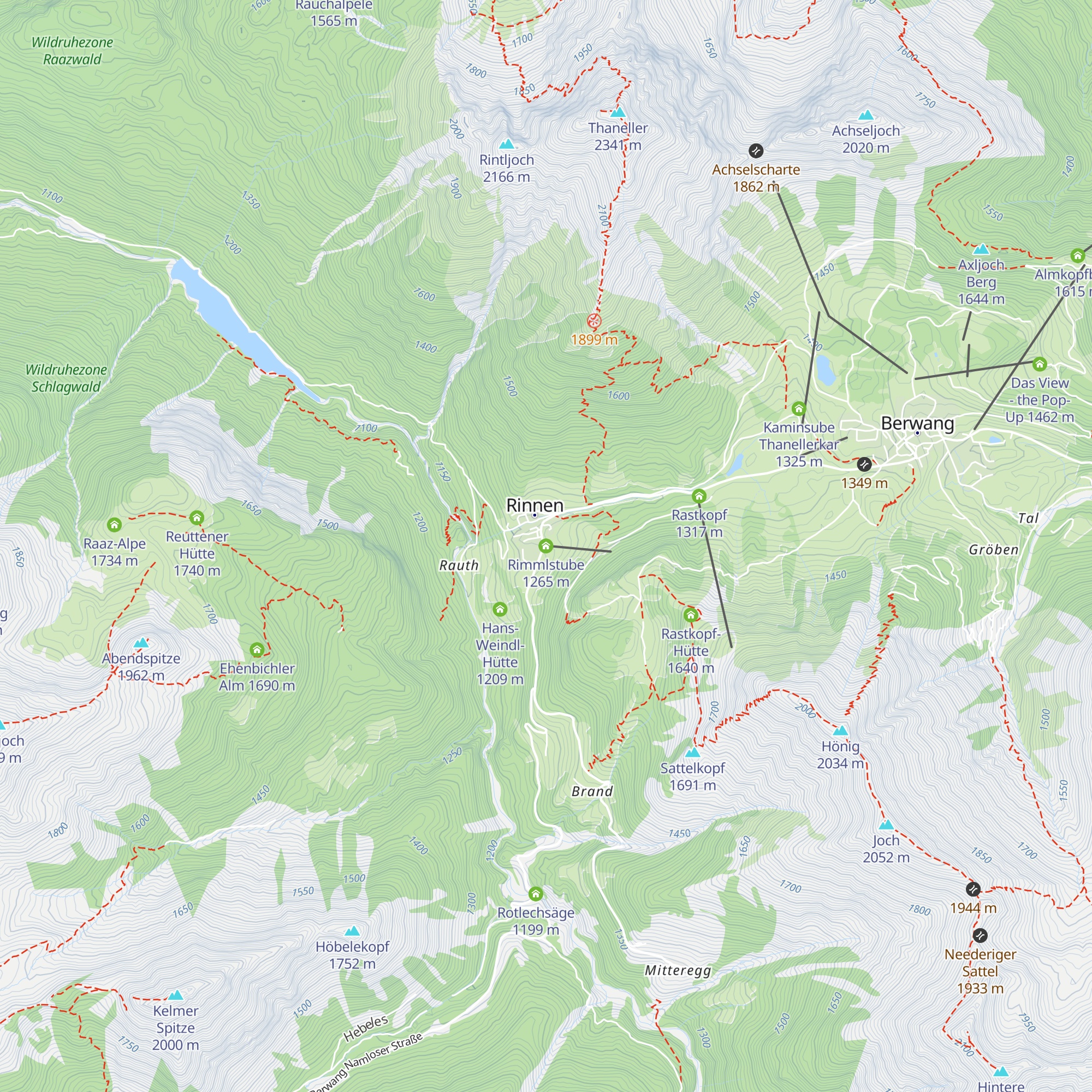 Rimmlstube map