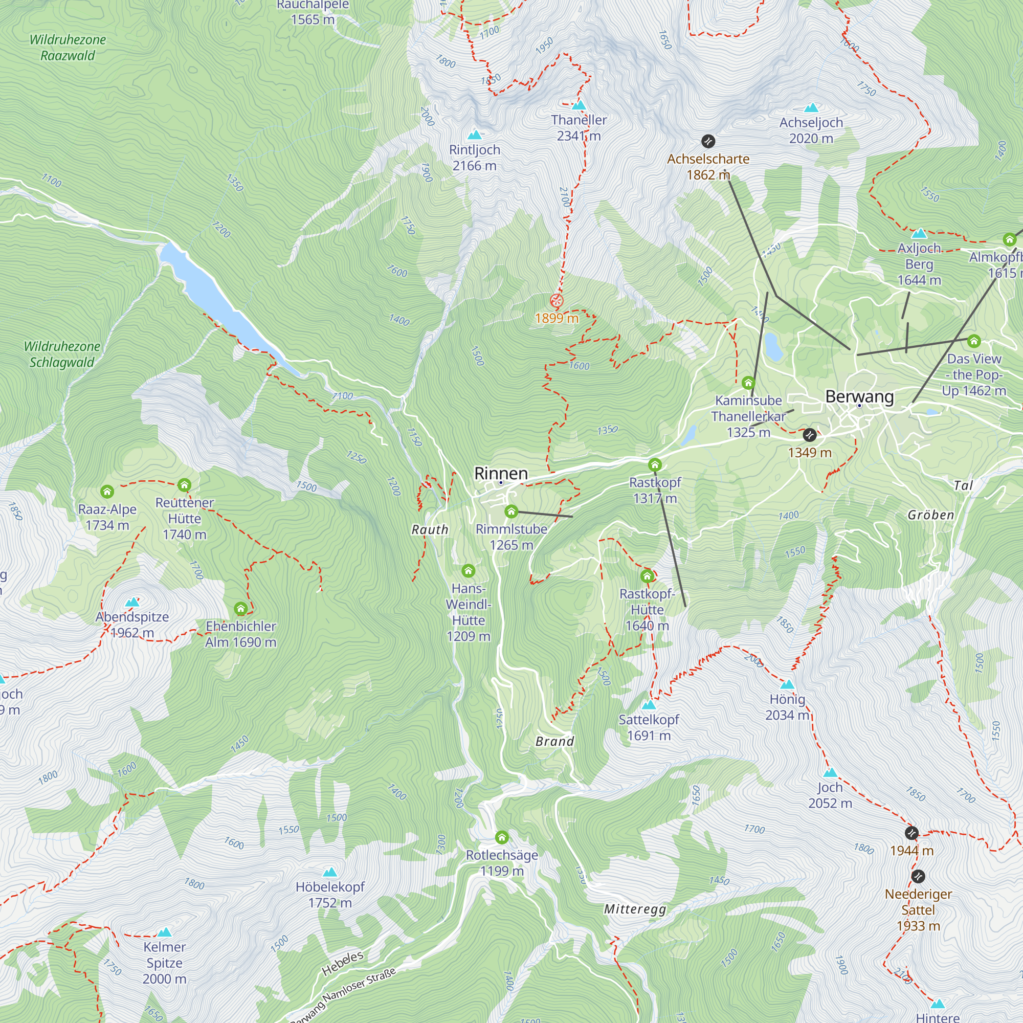 Rimmlstube map