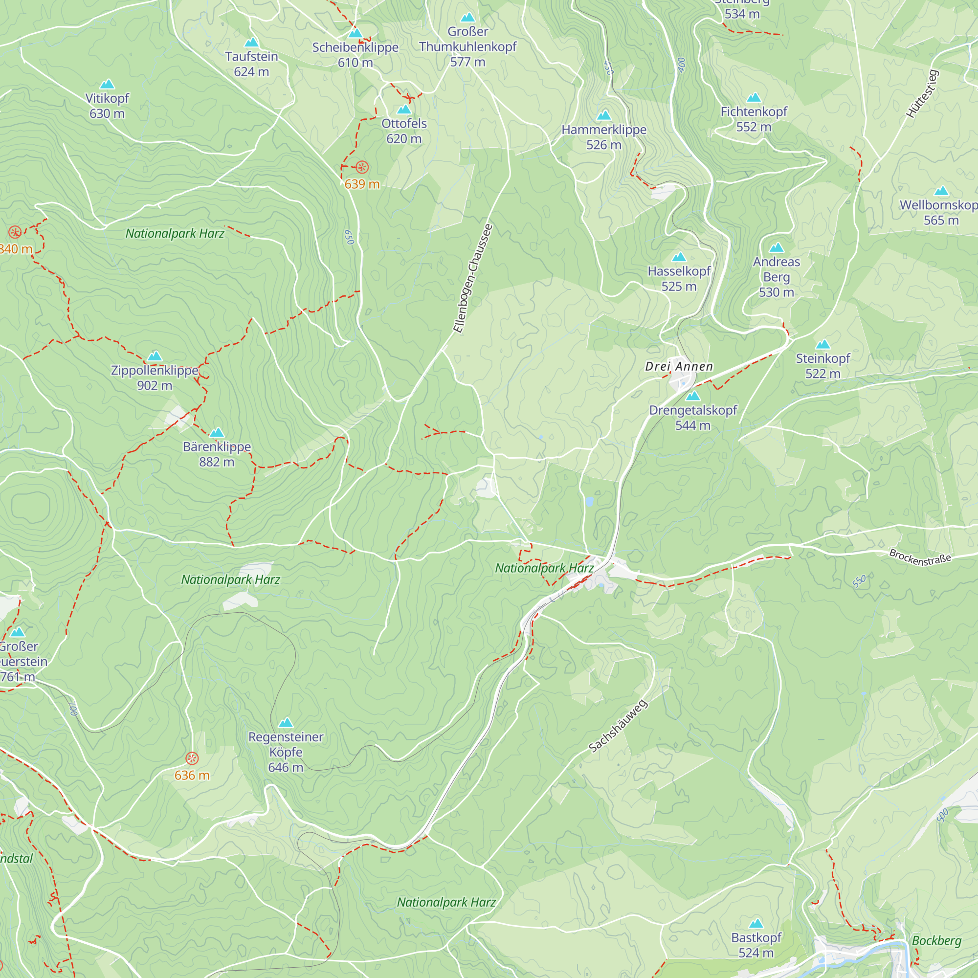 Natur-Erlebniszentrum HohneHof map