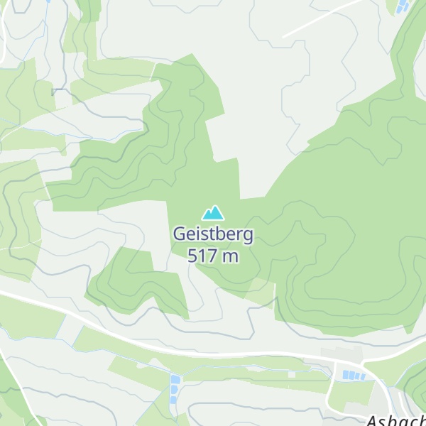 Map of Geistberg