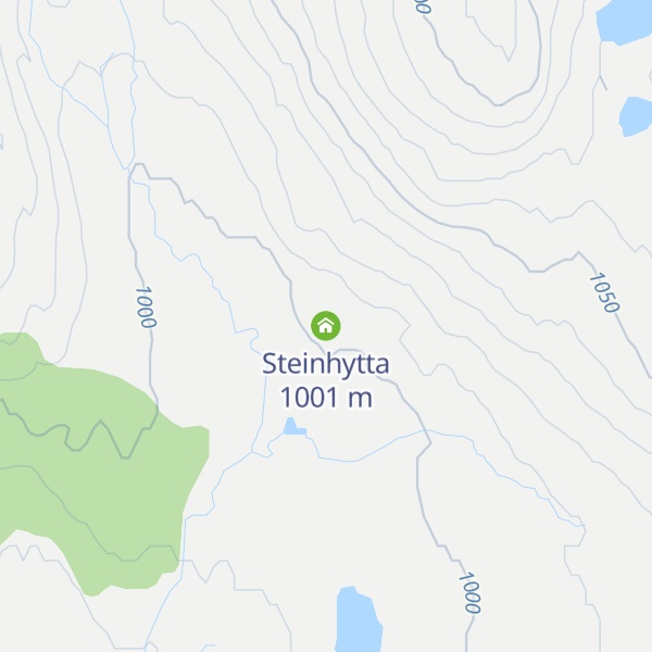 Map of Steinhytta