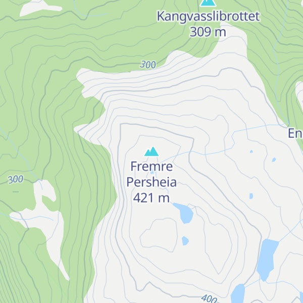 Map of Fremre Persheia