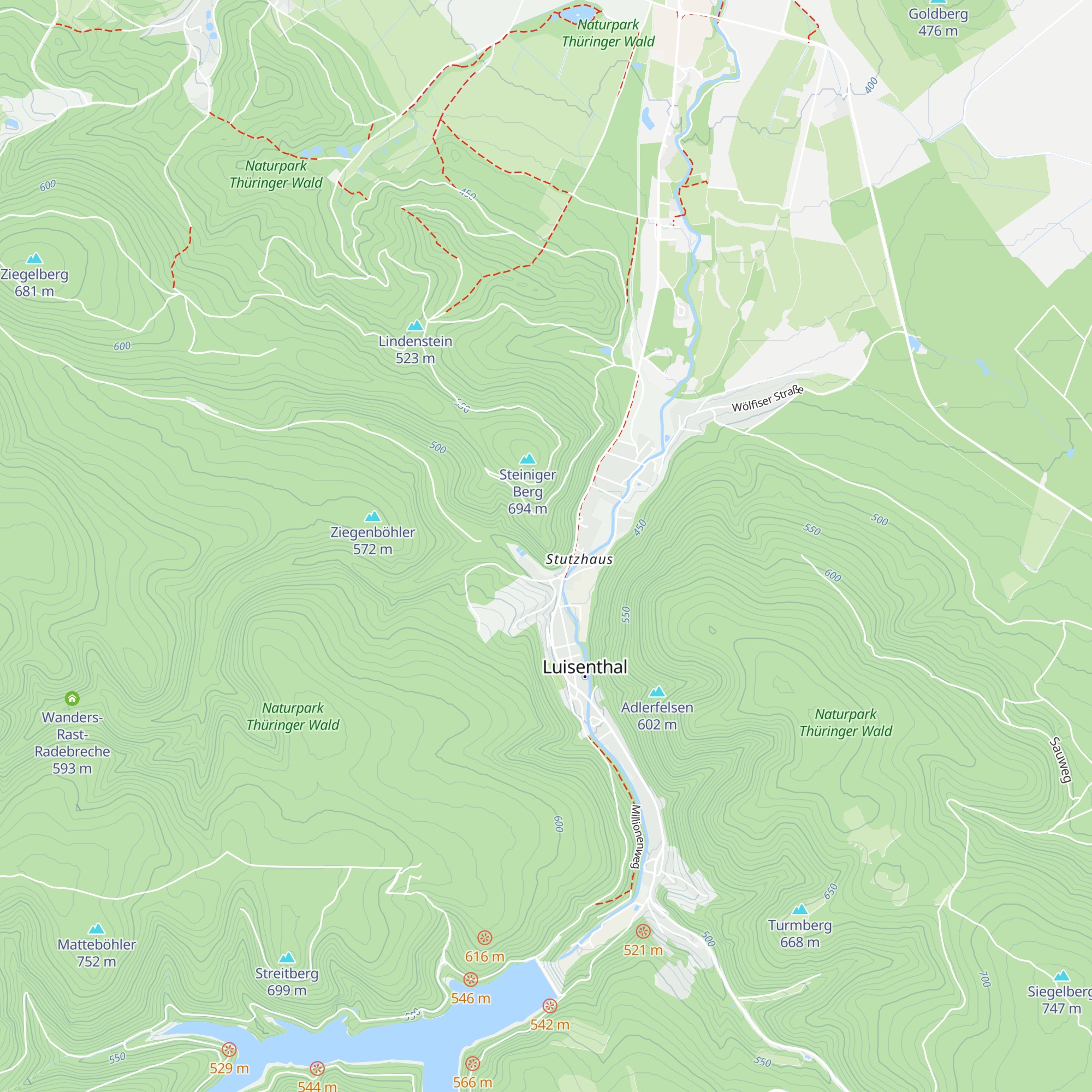 Gothaer Vereinshütte map