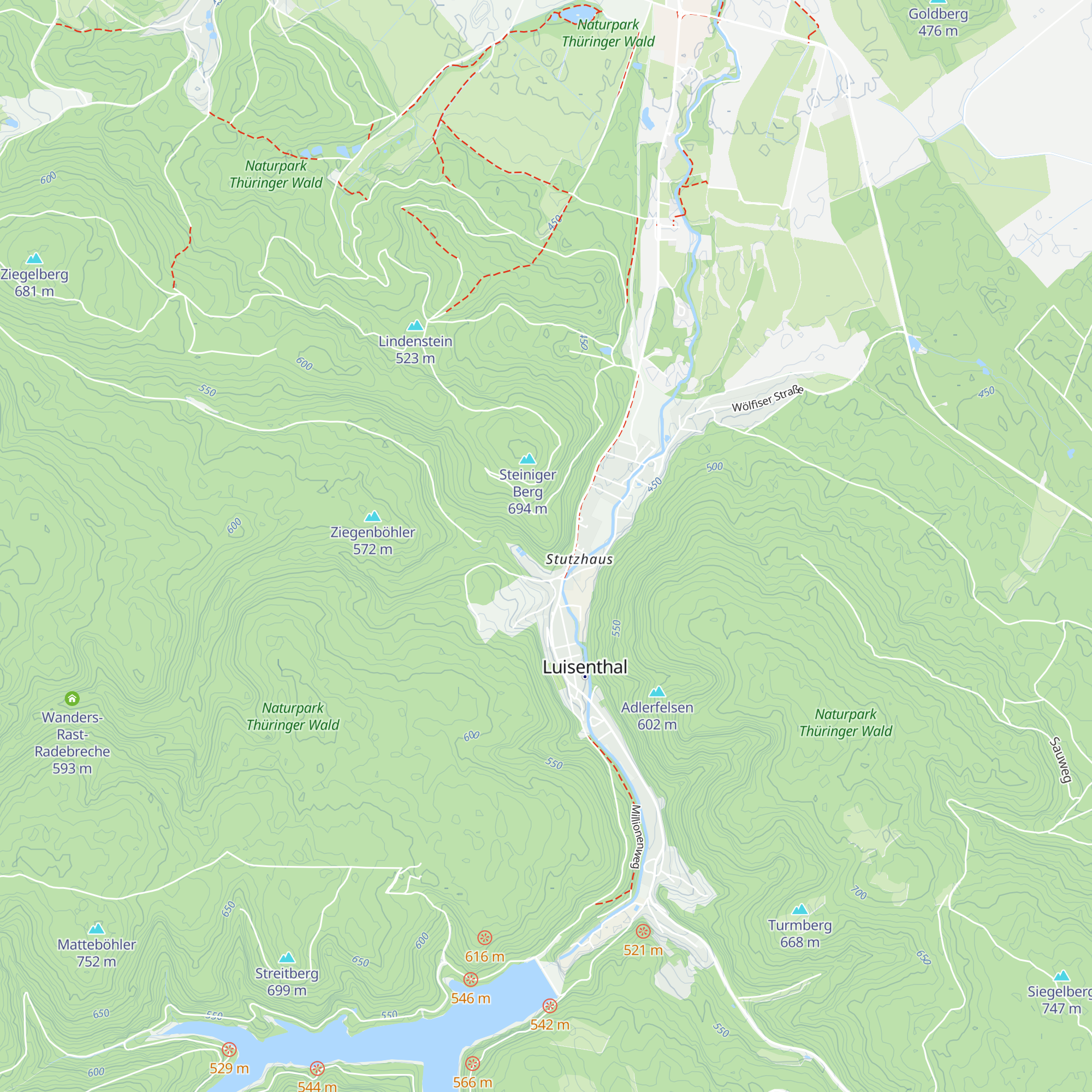 Gothaer Vereinshütte map