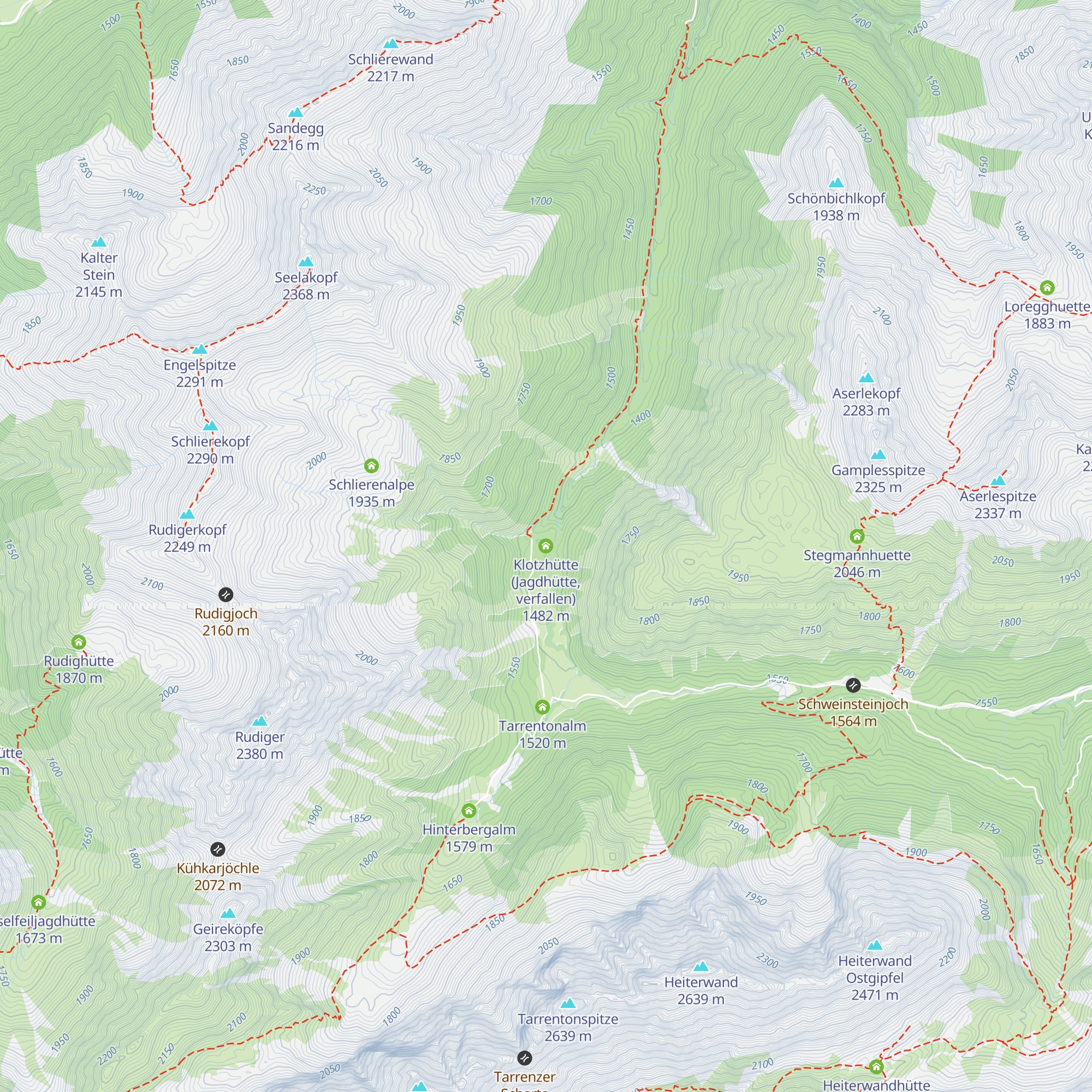 Klotzhütte (Jagdhütte, verfallen) map