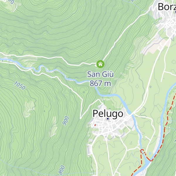 Map of cappella di San Zeno