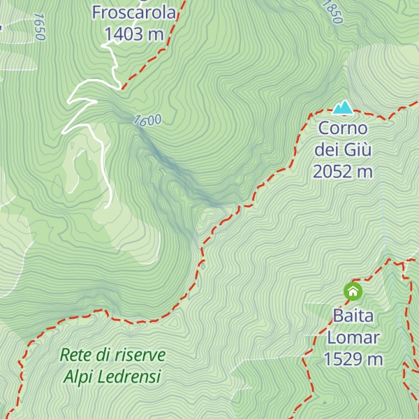 Map of Roccia Campei