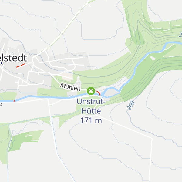Map of Unstrut-Hütte