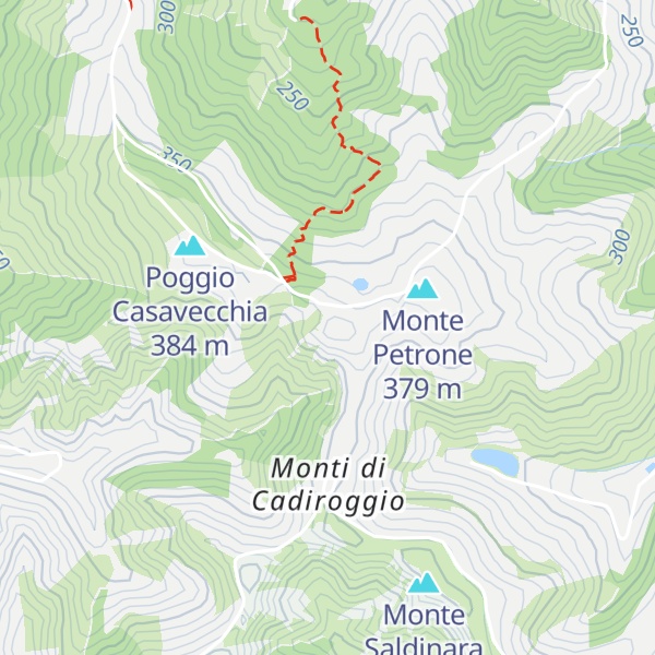 Map of Monte Rosso