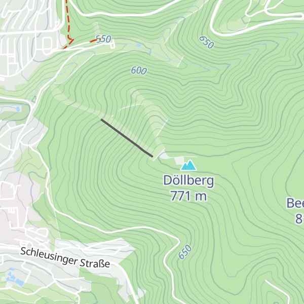 Map of Döllberg-Hütte