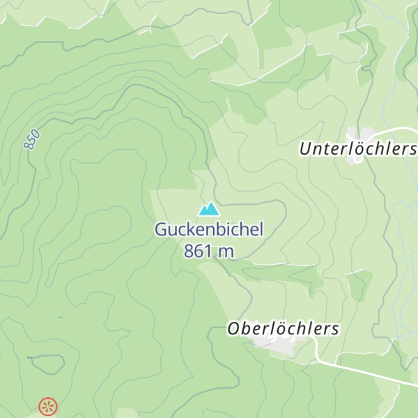 Map of Guckenbichel