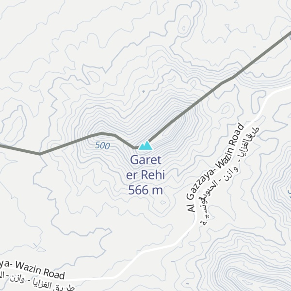 Map of Garet er Rehi